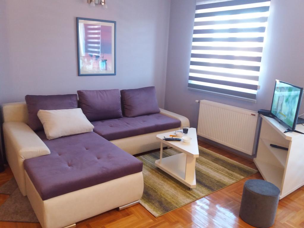 Apartment Azzuro Novi Sad Bagian luar foto